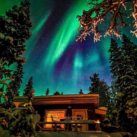 Villa Aurora Camp Kurravaara Esterno foto