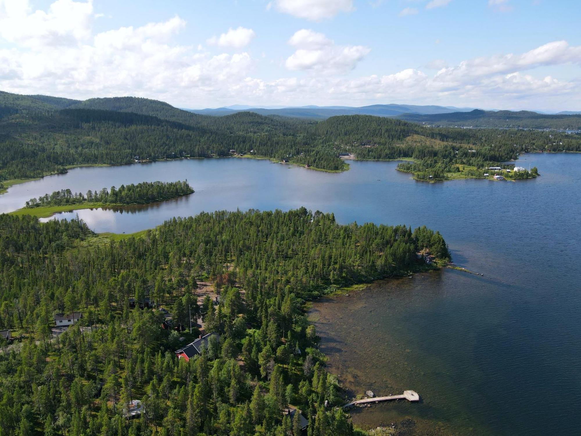 Villa Aurora Camp Kurravaara Esterno foto