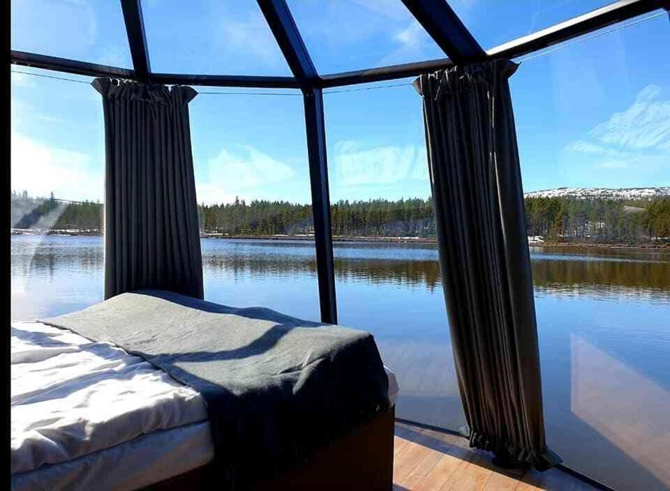 Villa Aurora Camp Kurravaara Esterno foto