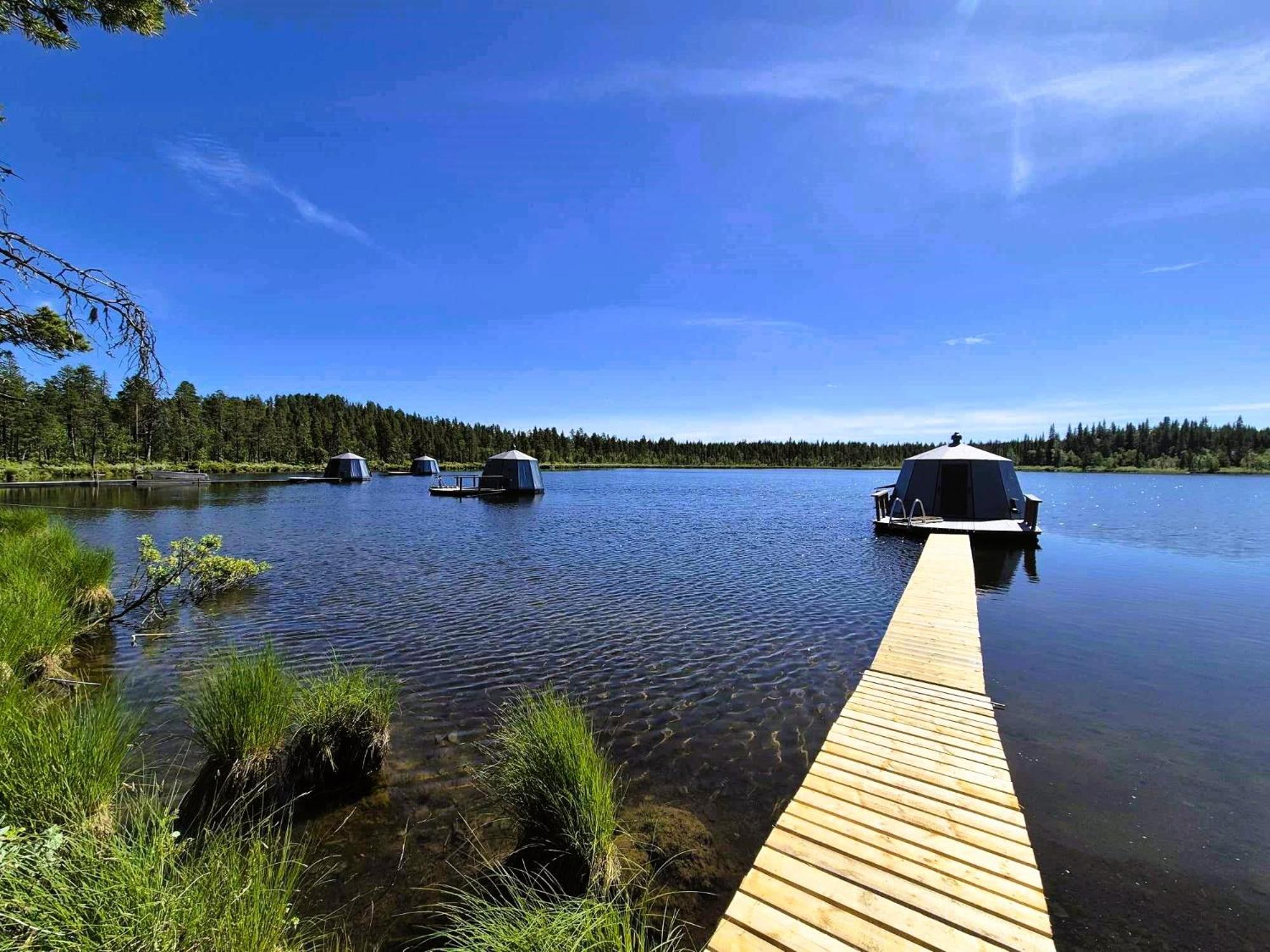 Villa Aurora Camp Kurravaara Esterno foto
