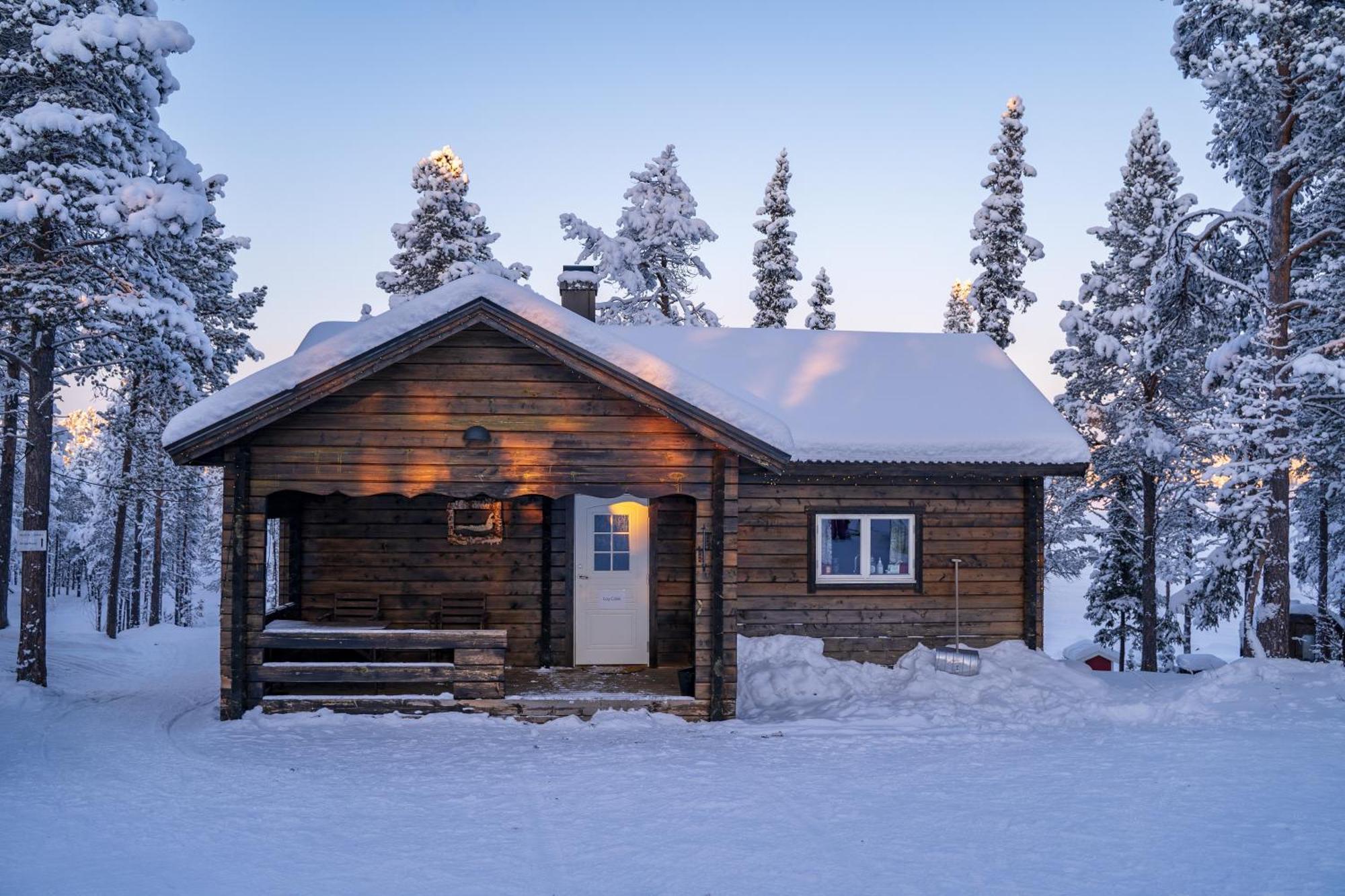 Villa Aurora Camp Kurravaara Esterno foto