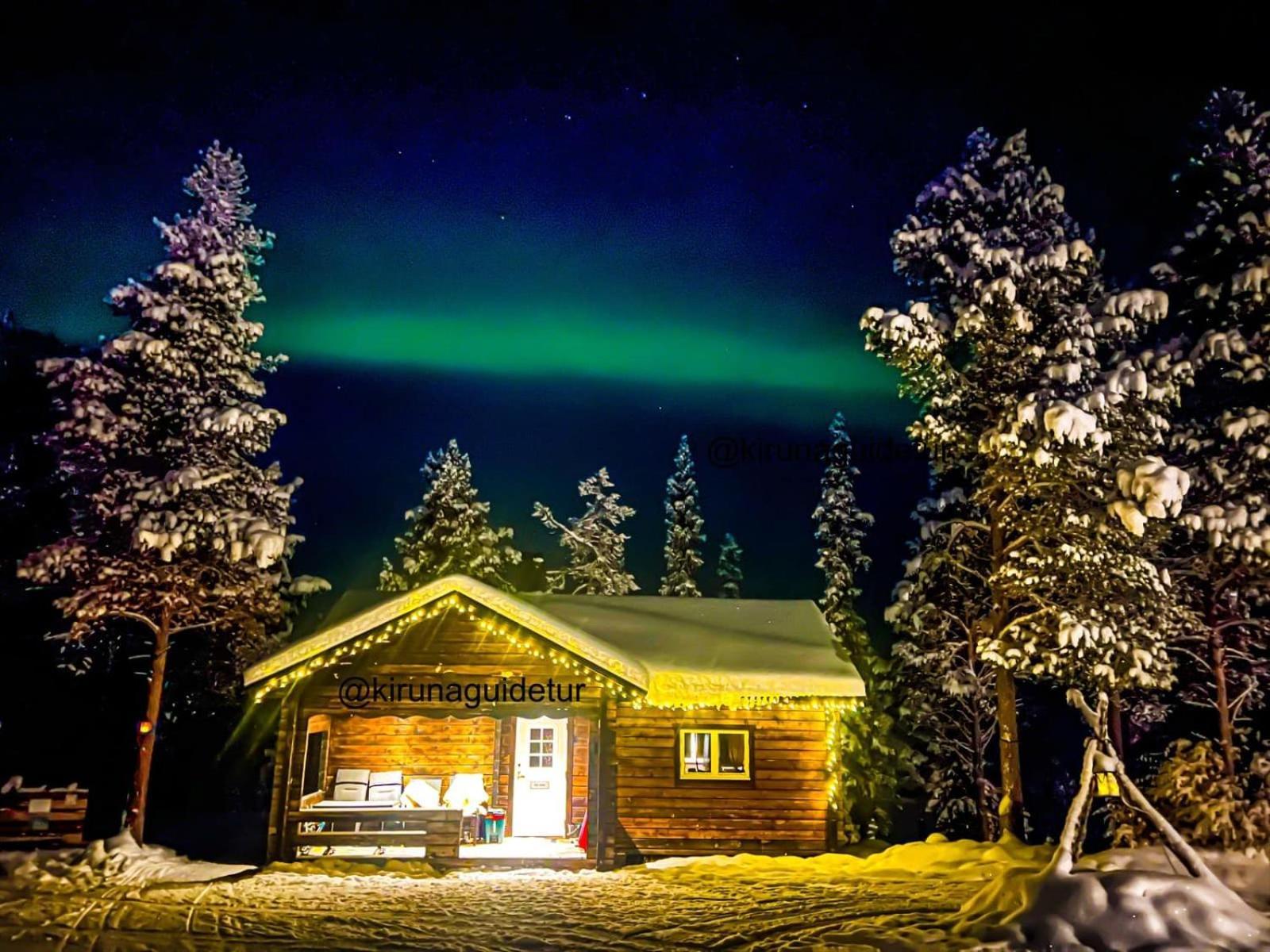 Villa Aurora Camp Kurravaara Esterno foto